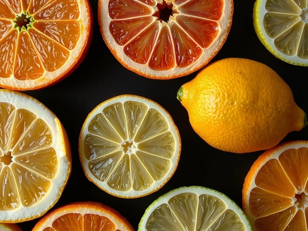 Variedad de cítricos